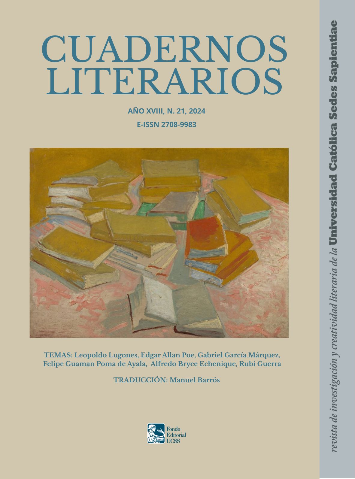 					Ver Vol. 18 Núm. 21 (2024): Cuadernos Literarios
				